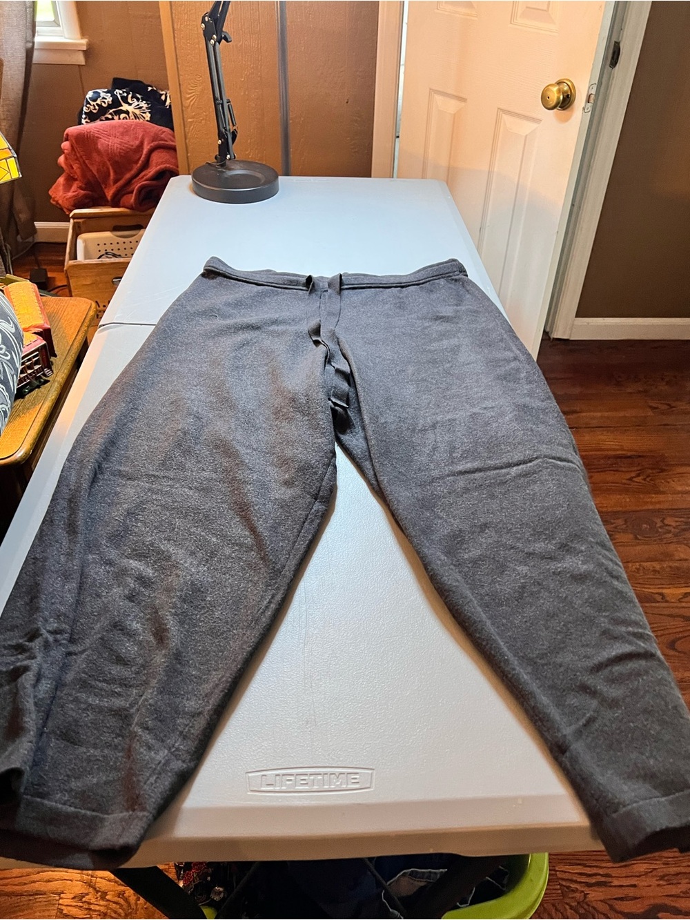torrid Charcoal Wide-Leg Pants (Sleep)